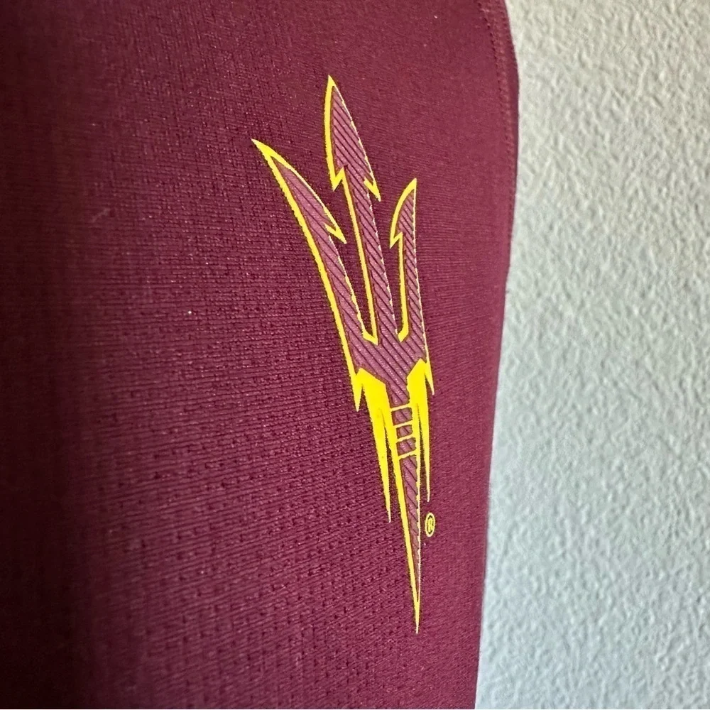 adidas Mens ASU Sun Devils Rugby Polo Shirt